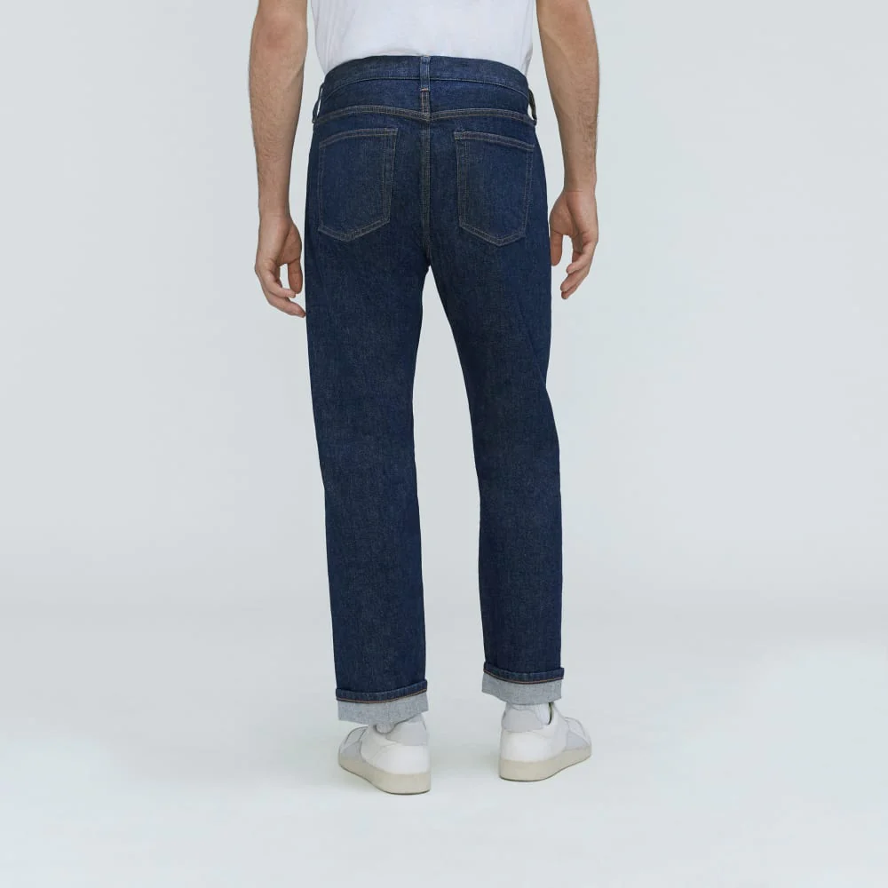 The Selvedge Straight Fit Jean | Indigo Rinse