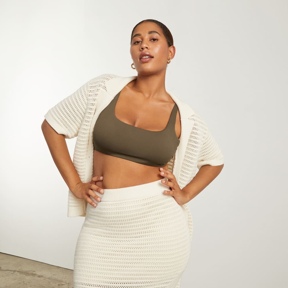 The Square-Neck Bikini Top | Beech