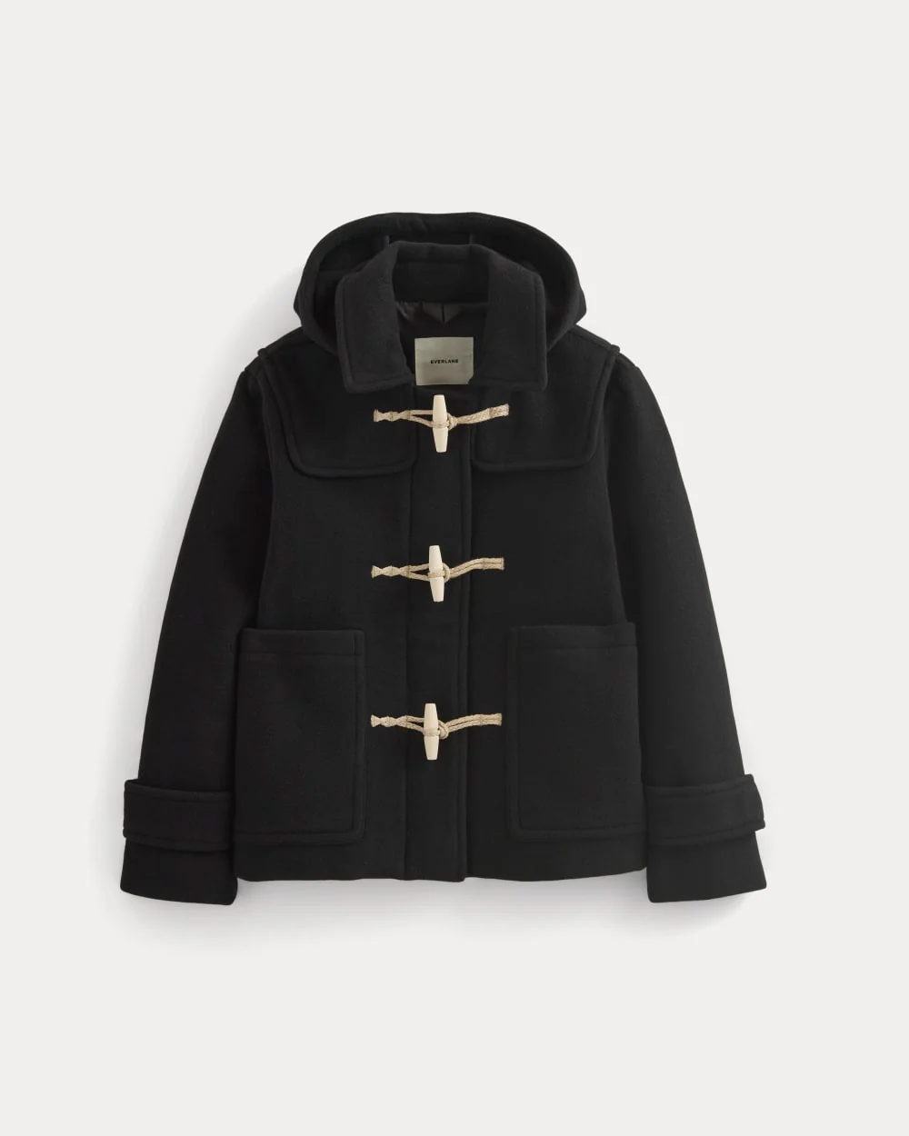 The ReWool Duffle Coat | Black