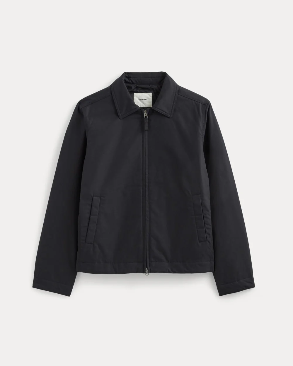 The Filled Harrington Jacket | Black