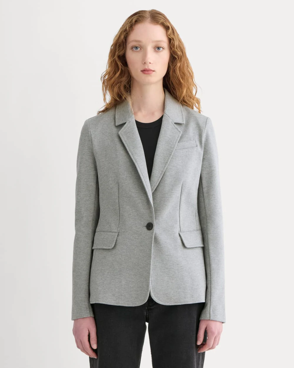 The Dream Blazer | Mid Heather Grey