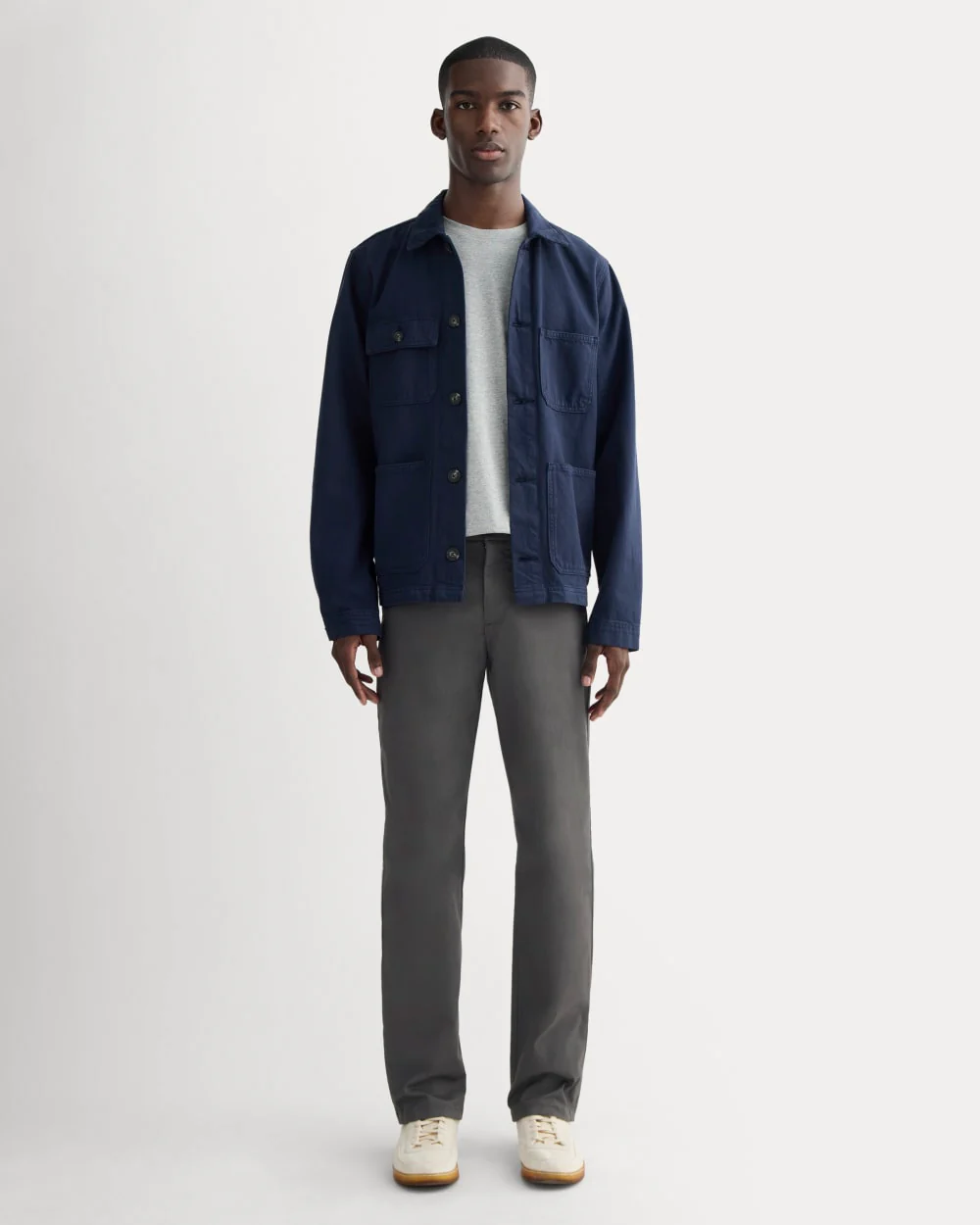 The Transit Chino | Graphite | Straight