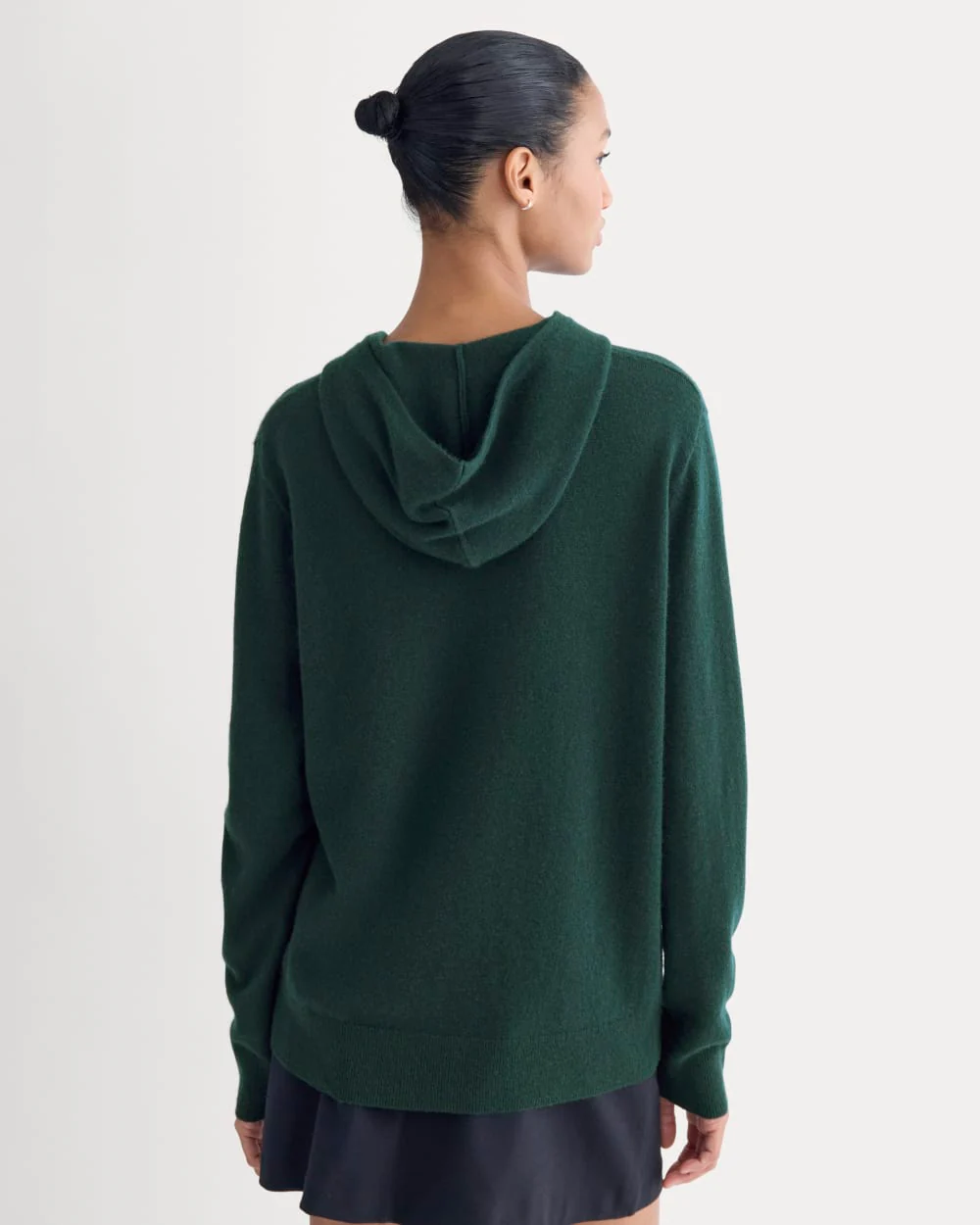 Everlane x Peace & Quiet Cashmere Hoodie | Pine