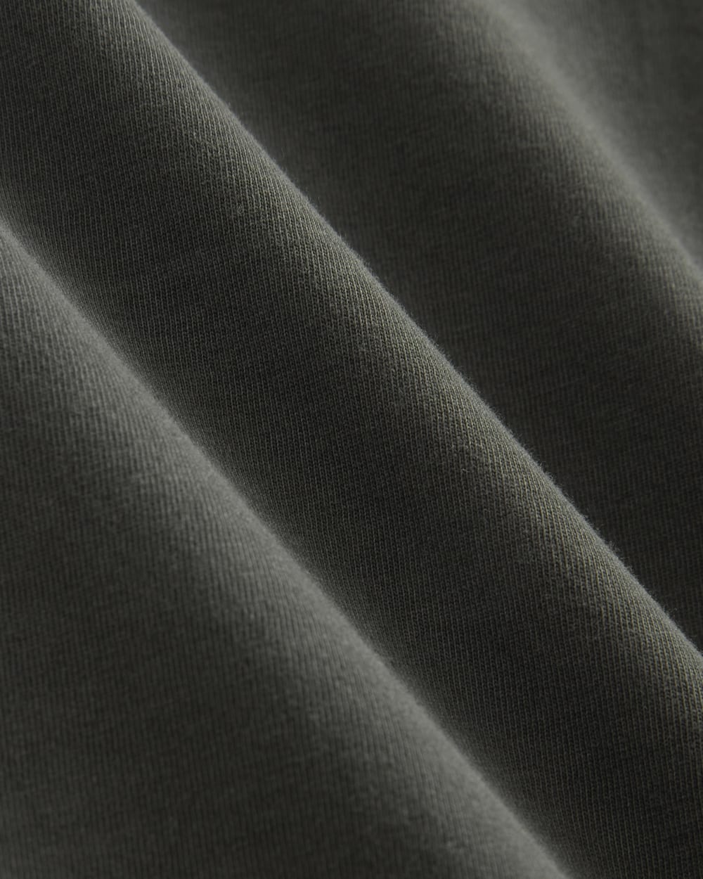 The Essential Organic Garment-Dyed Crew | Black