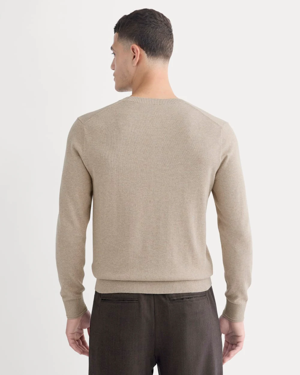 The No-Sweat Sweater | Uniform | Heathered Oatmeal