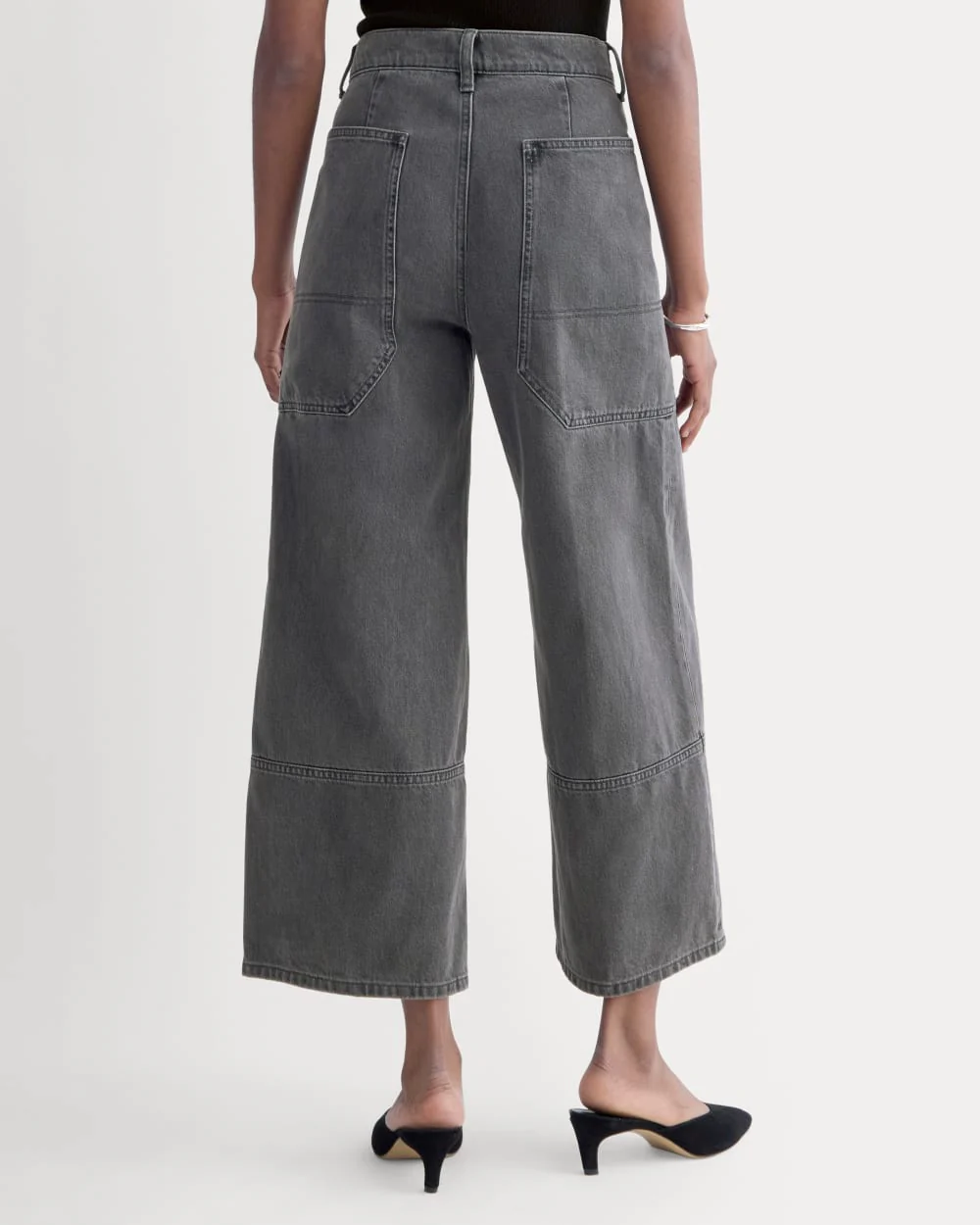 The Way-High® Gardener Cropped Jean | Washed Grey