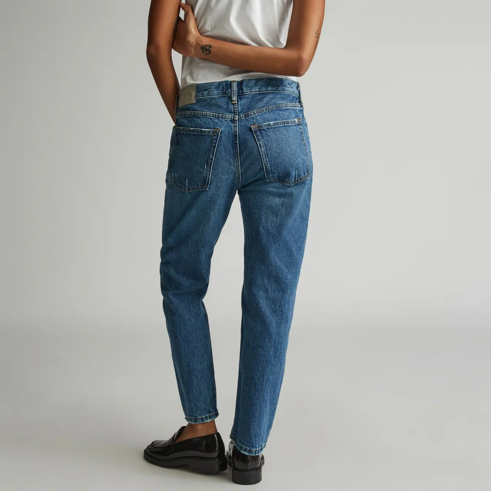 The Rigid Slouch Jean | Washed Indigo | 29.5” Inseam