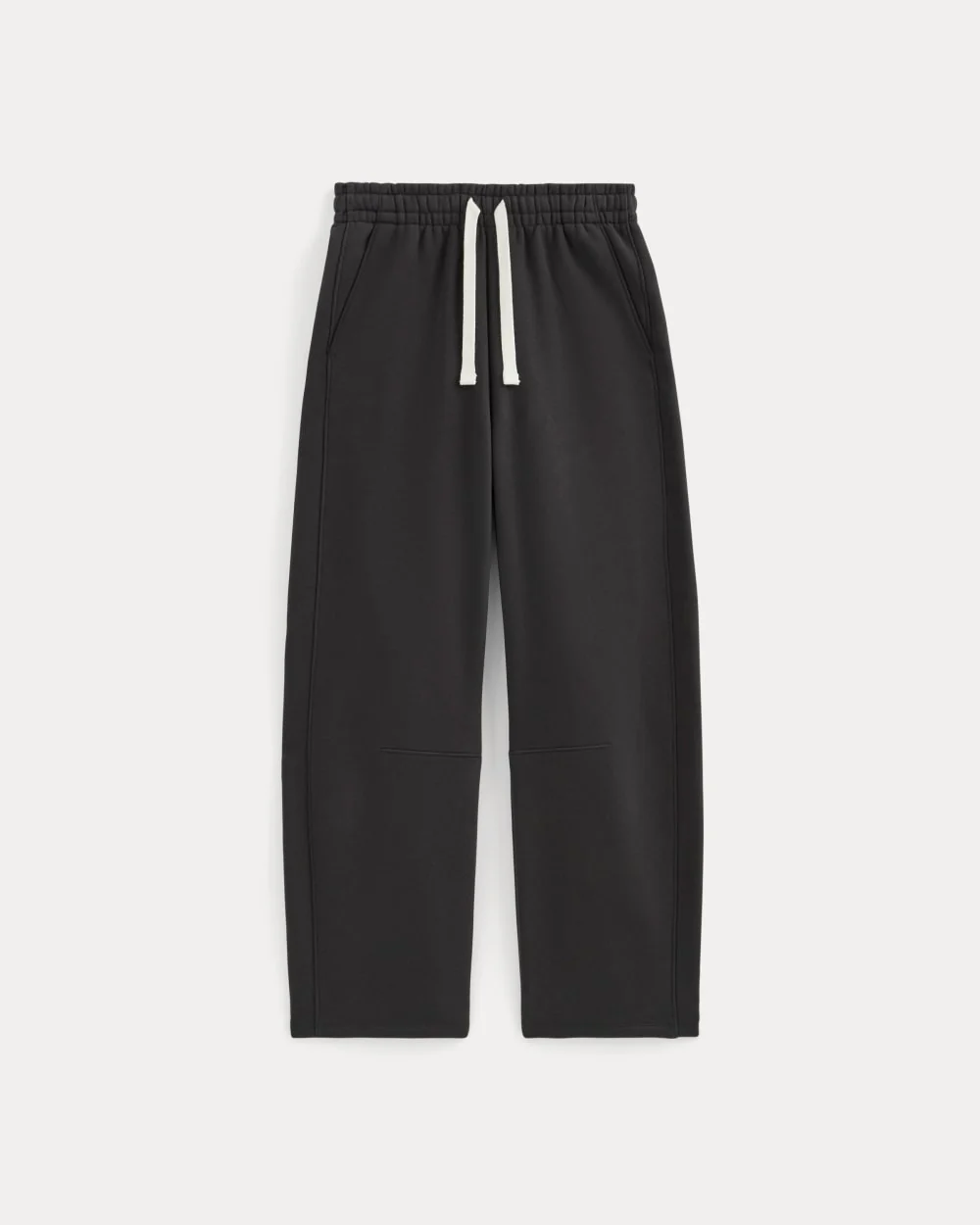 Luxe Fleece Barrel Sweatpant | Black