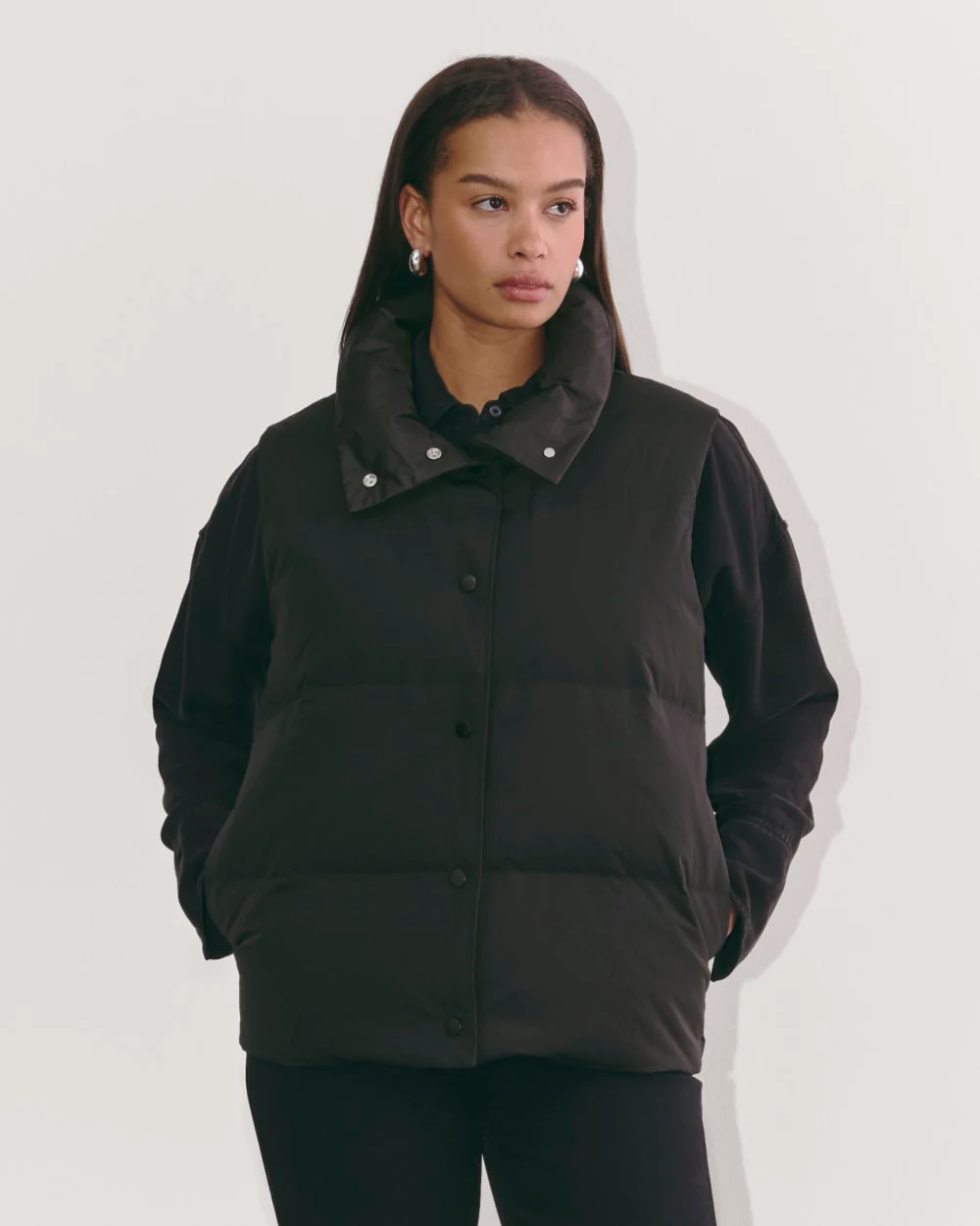 The Puffer Vest | Black