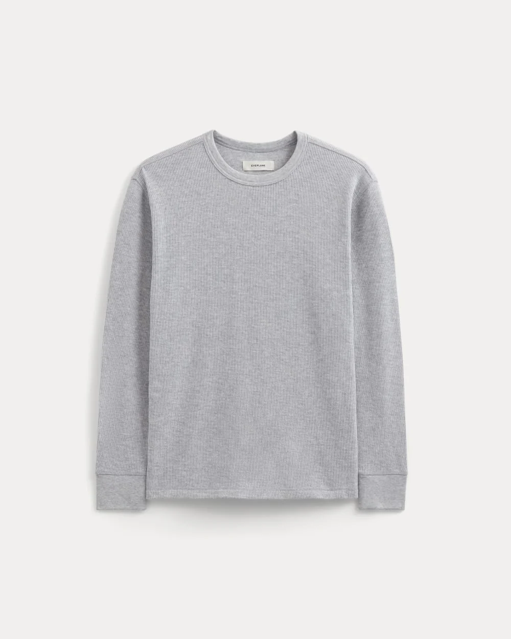 Thermal Crew in Cozy Waffle | Soft Heather Grey