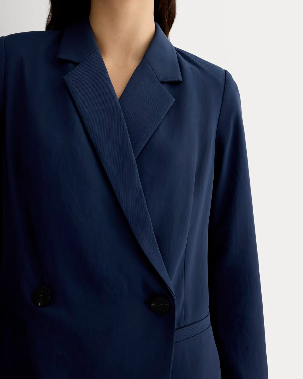 The Drapey Blazer | Navy