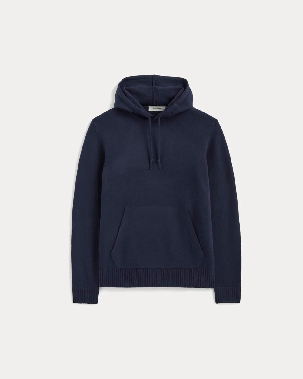 The Felted Merino Hoodie | Deep Navy