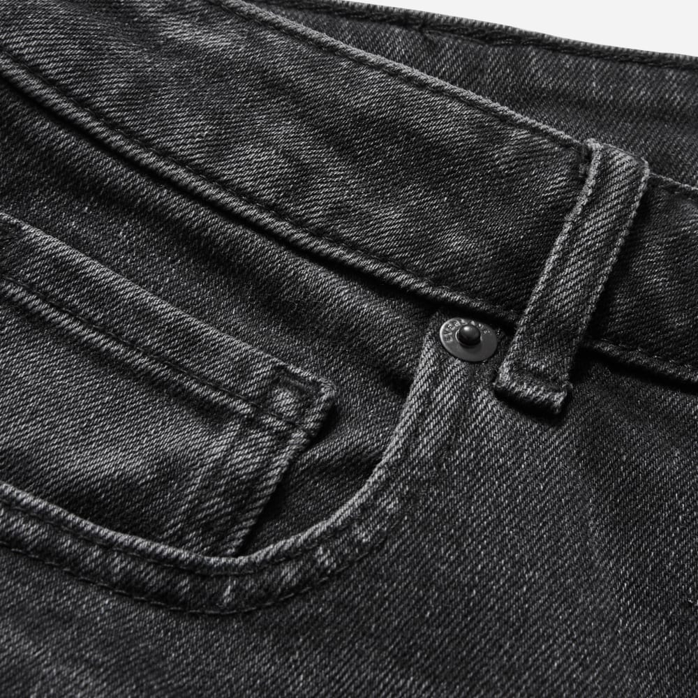The Curvy Cheeky® Straight Jean | Washed Black | 26.5 Inseam