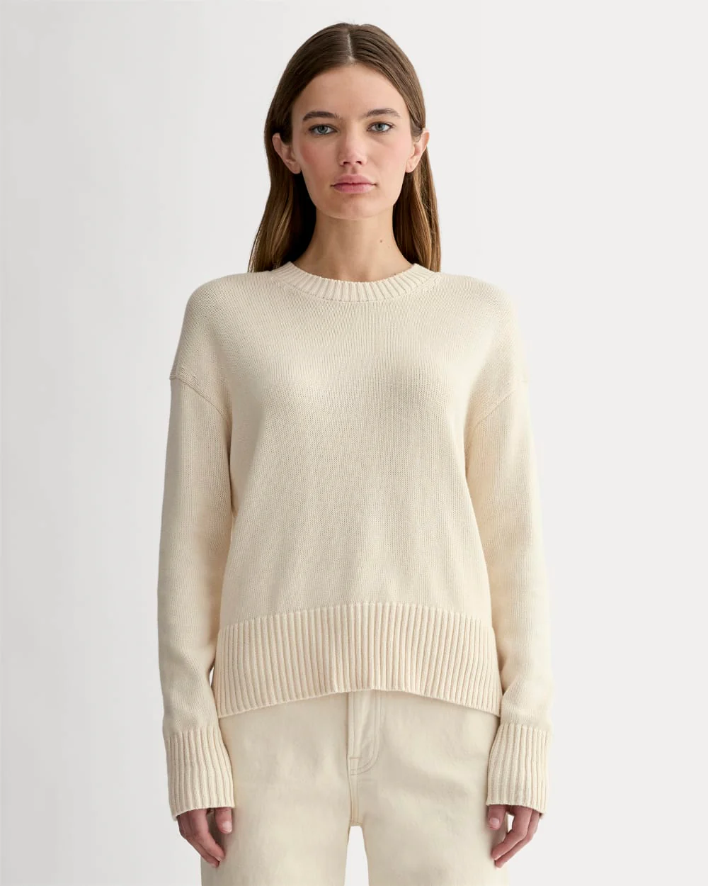 The Boxy Sweater in Everyday Cotton | Canvas