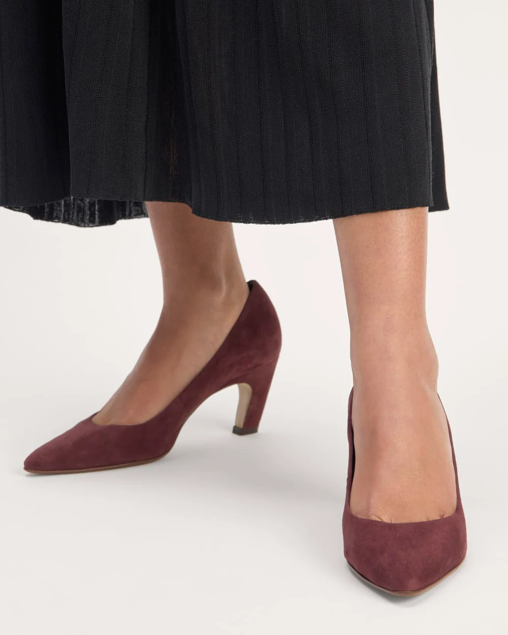 The Banana Pump | Dark Mahogany Suede