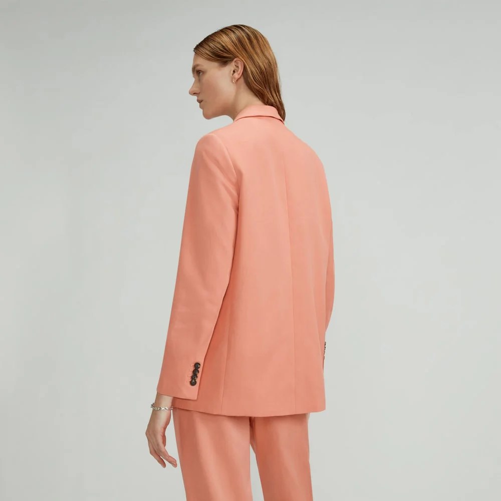 The Oversized Blazer in Buttersmooth | Tawny Pink