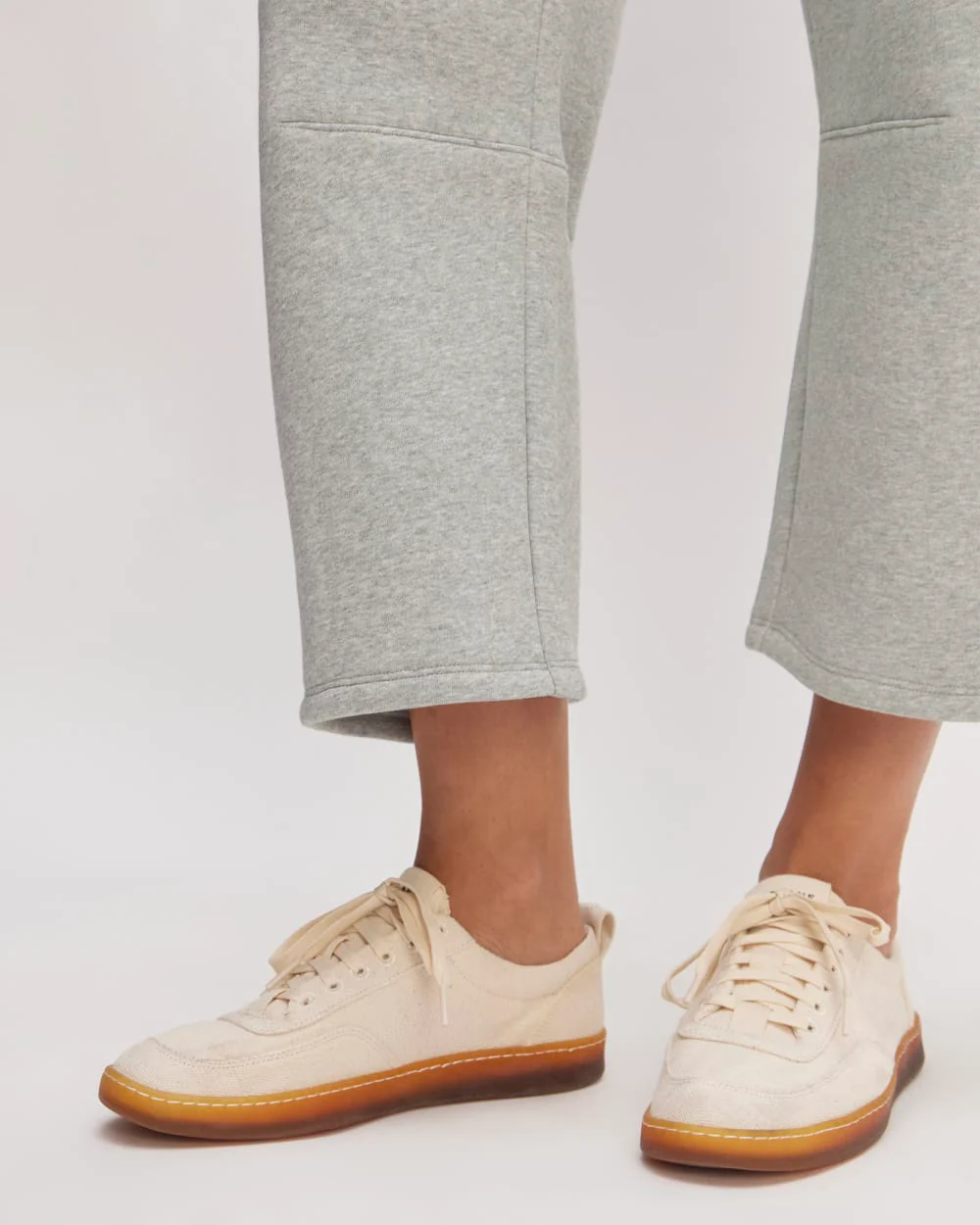 The ReTrack Barrel Sweatpant | Heathered Grey