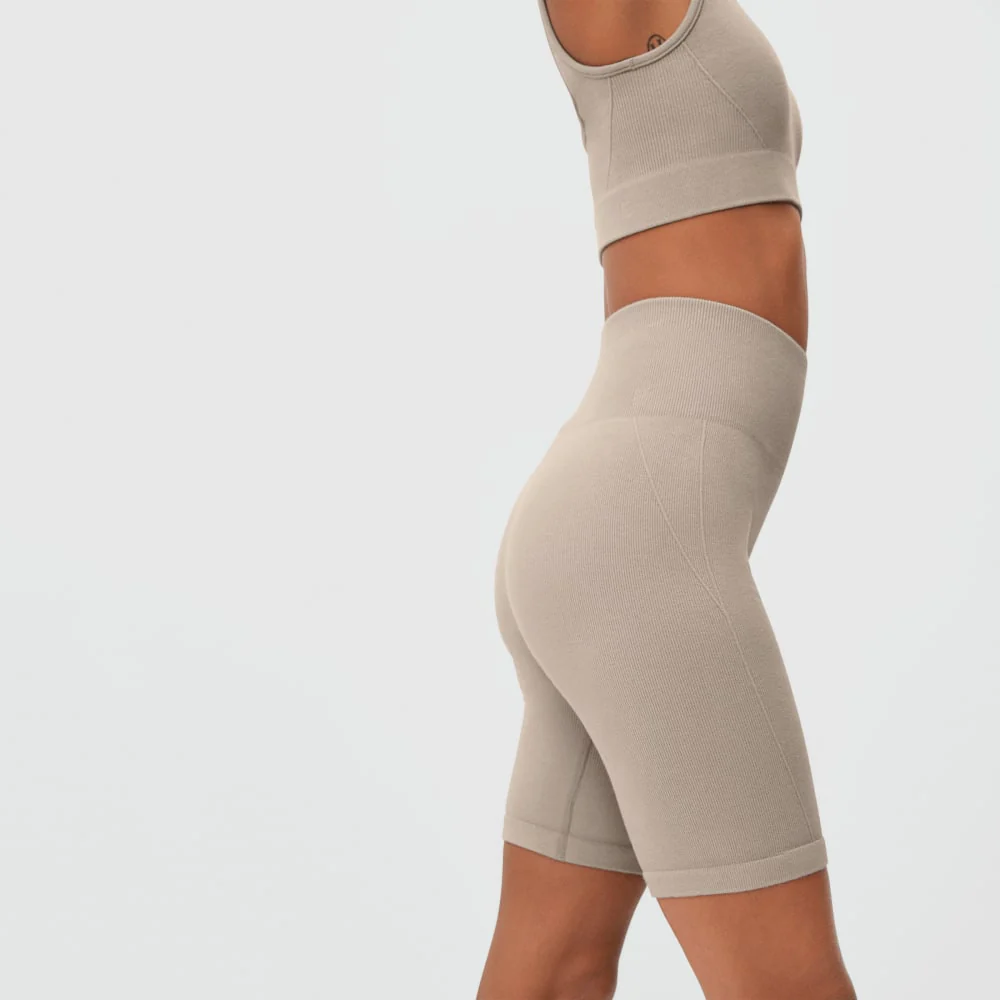 The Seamless Bike Short | Burnt Sugar