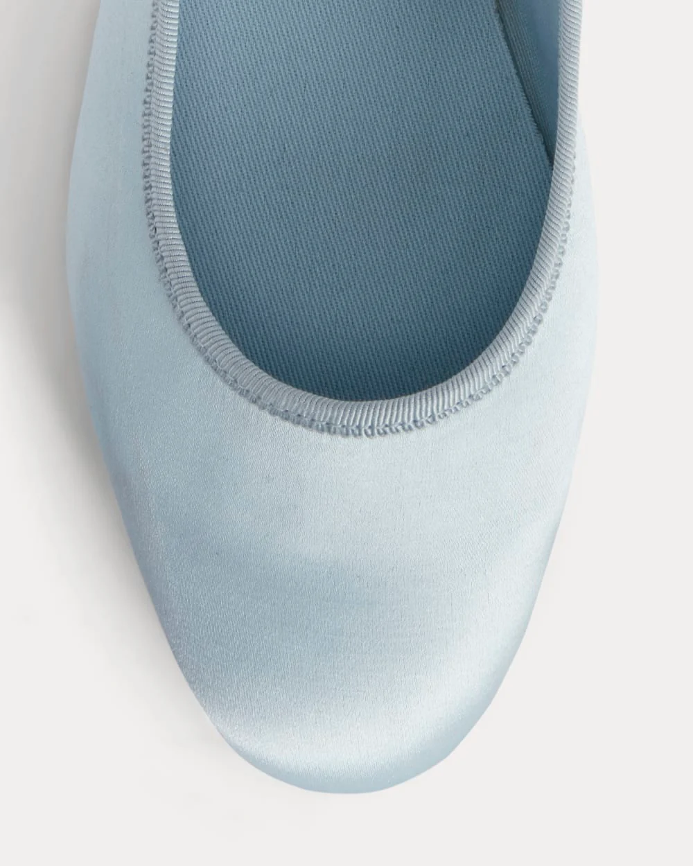 The Day Buckle Mary Jane | Robin Blue Satin