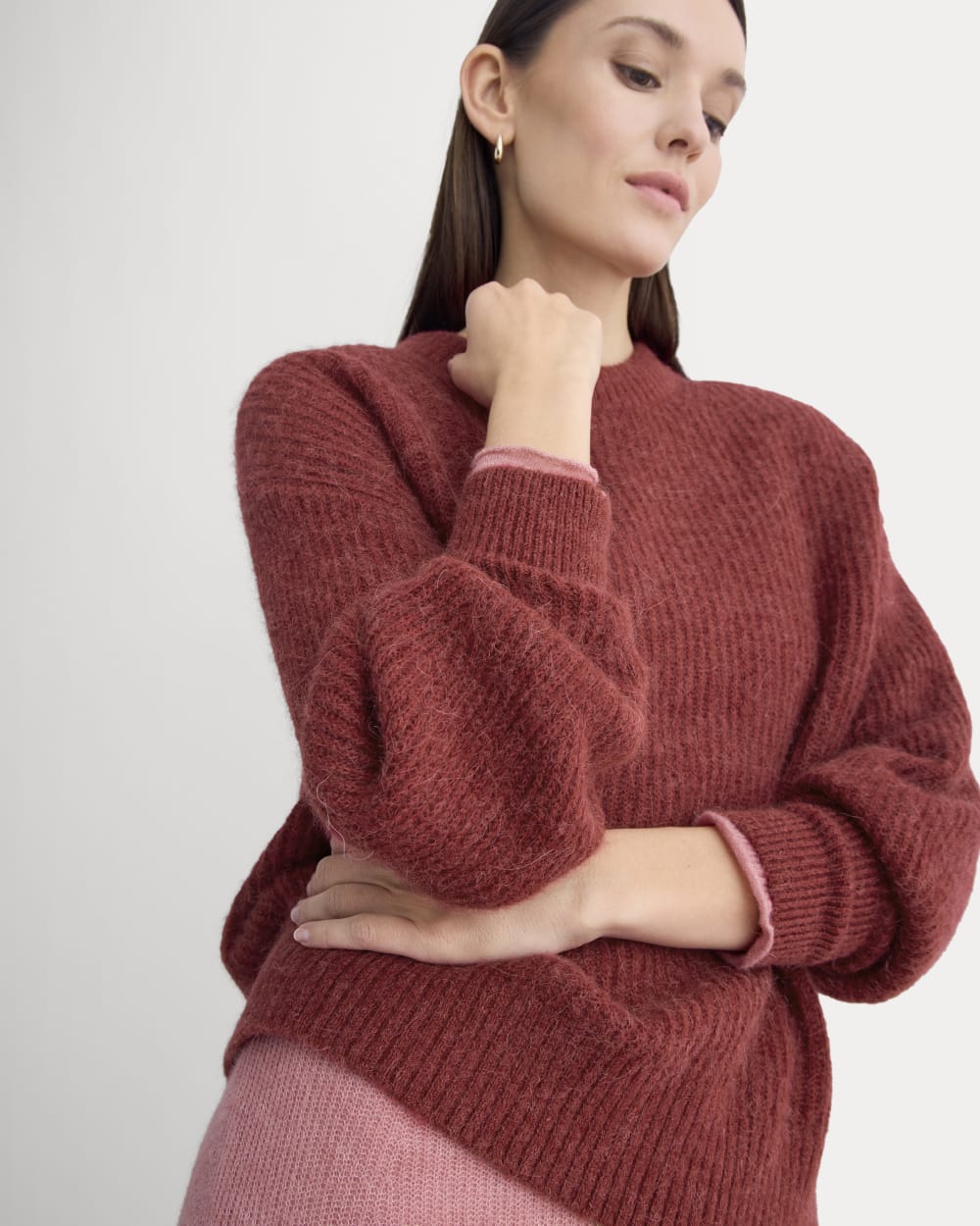 The Cocoon Crew in Alpaca | Deep Plum