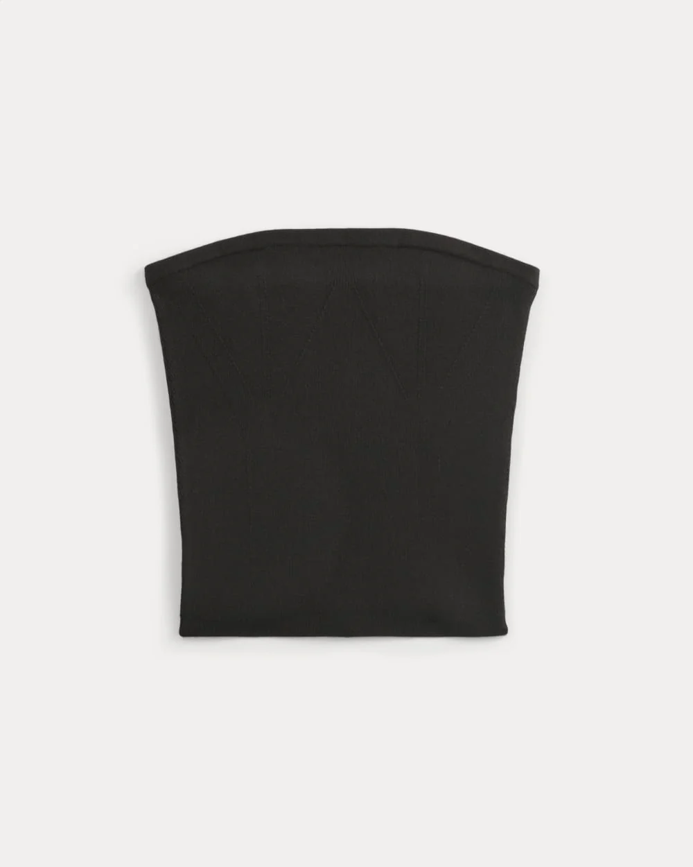 Knit Tube Top | Black
