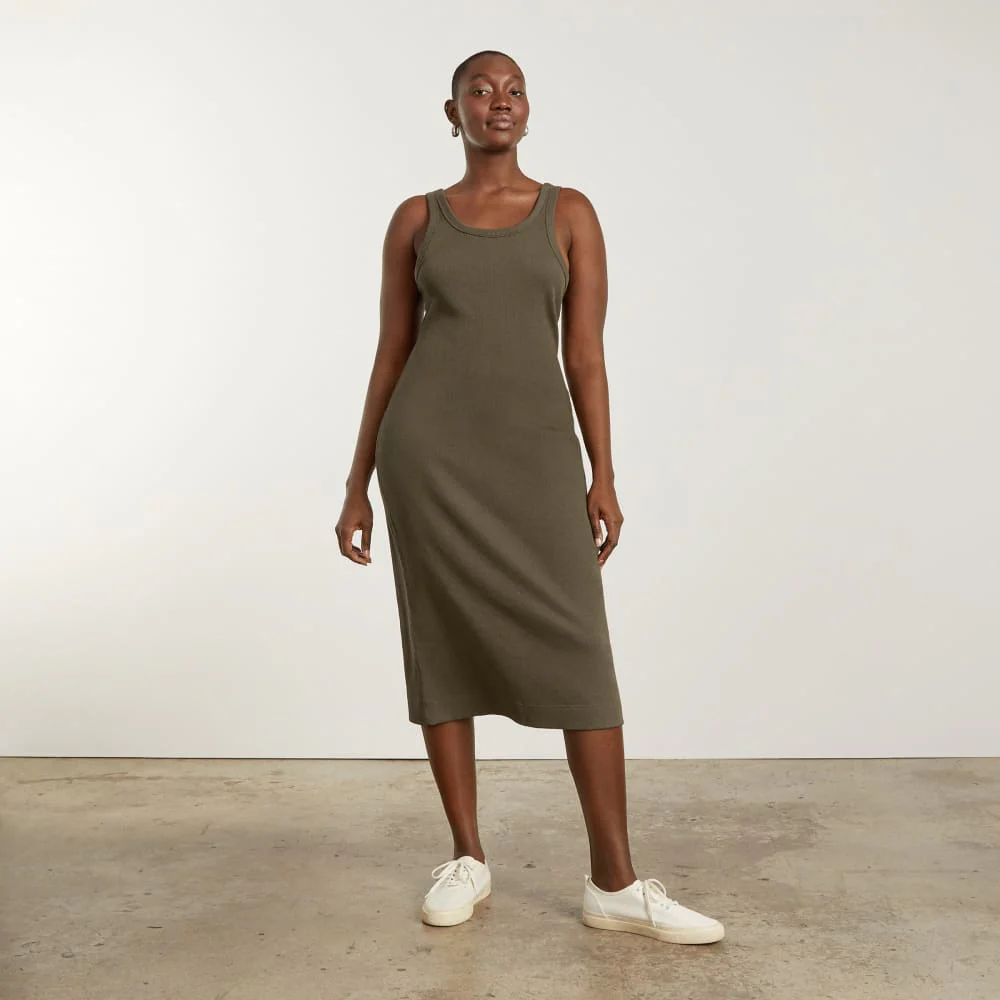 The ’90s Rib Dress | Beech