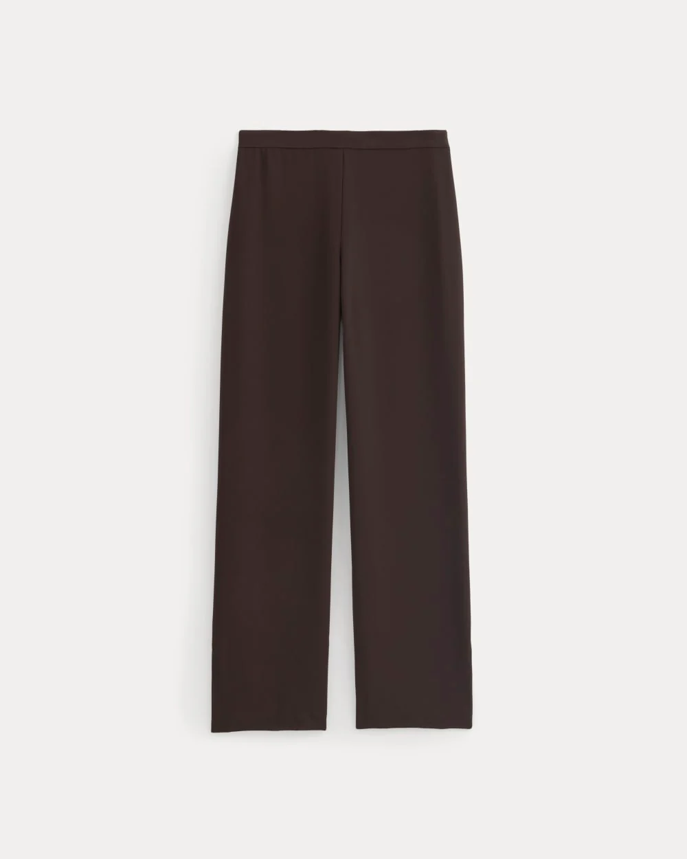 Drapey Crepe Pant | Dark Chocolate