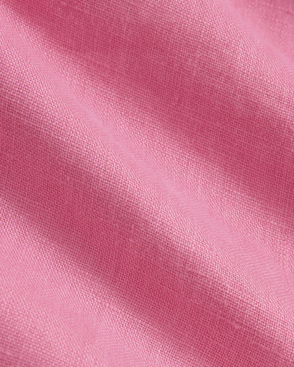 The Drawstring Boxer Short in Linen | Deep Pink