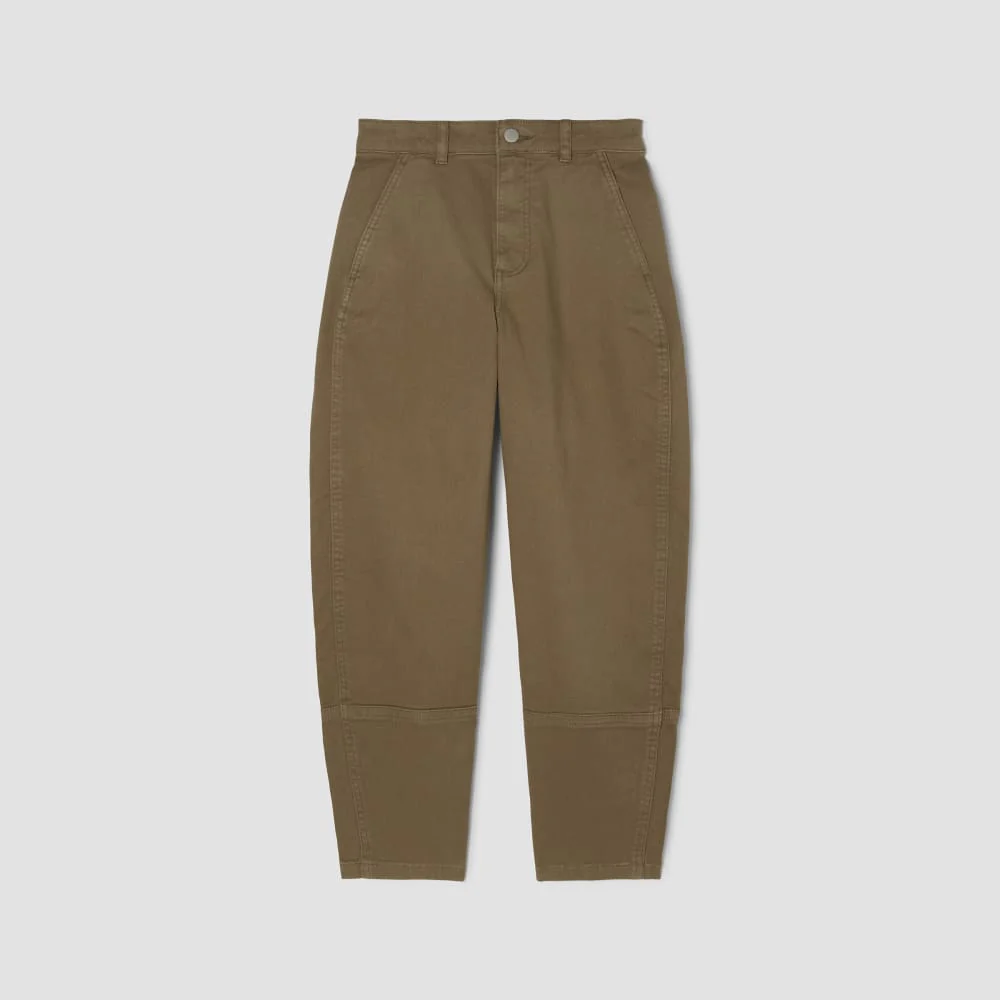 The Utility Barrel Pant | Dark Moss | Regular