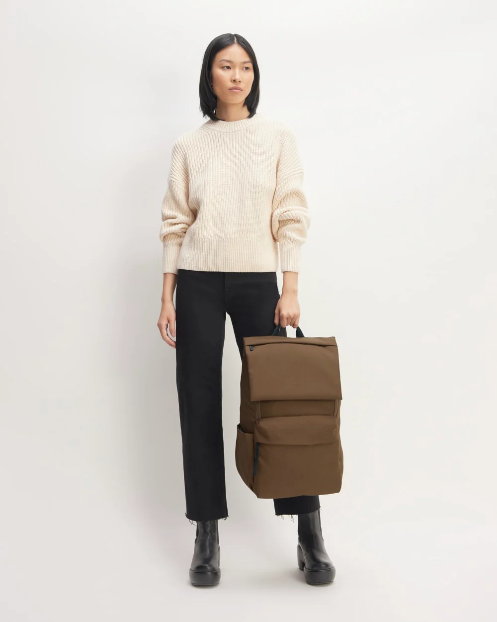 The ReNew Transit Backpack | Cocoa