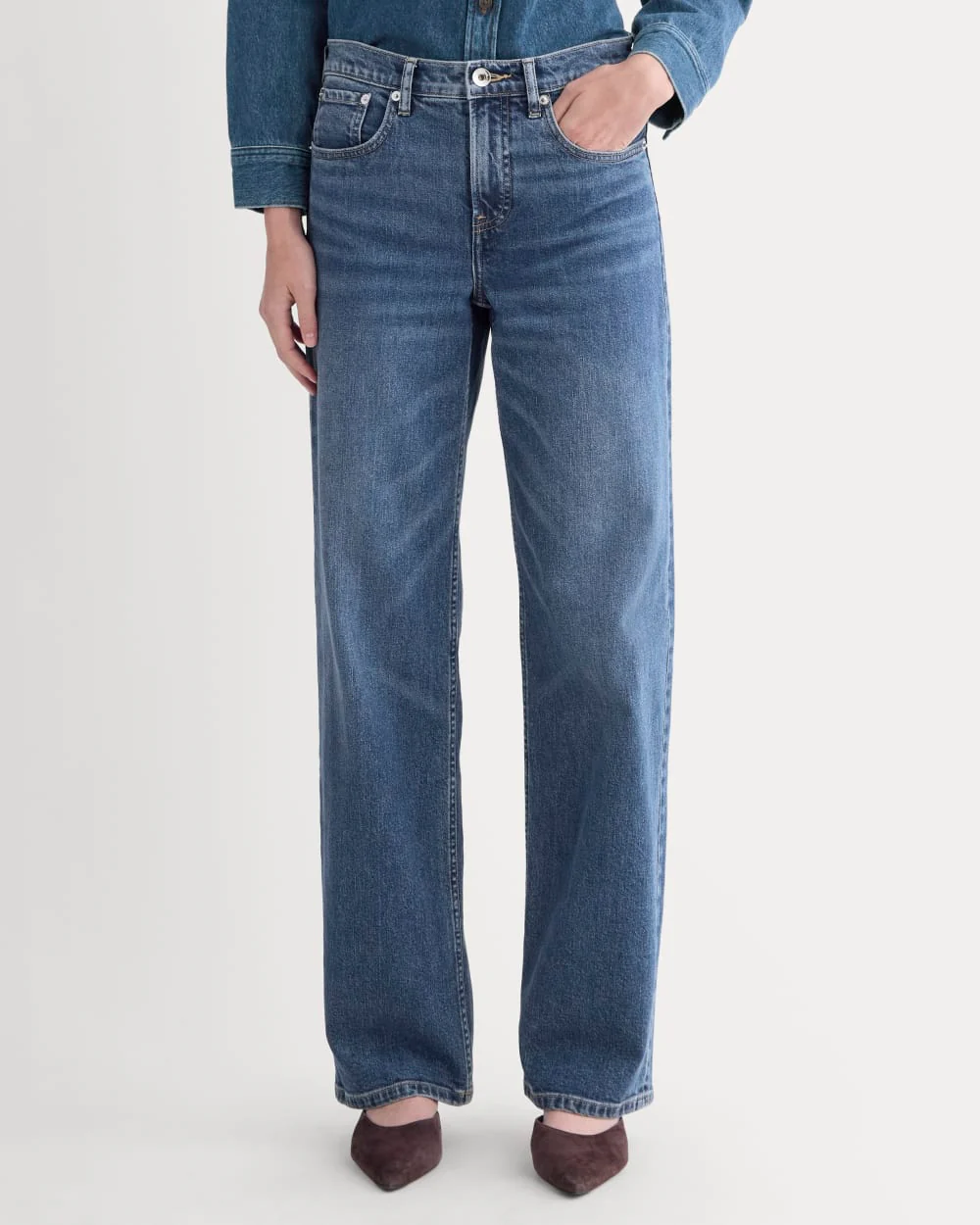The Column Jean | Ocean | 33 Inseam