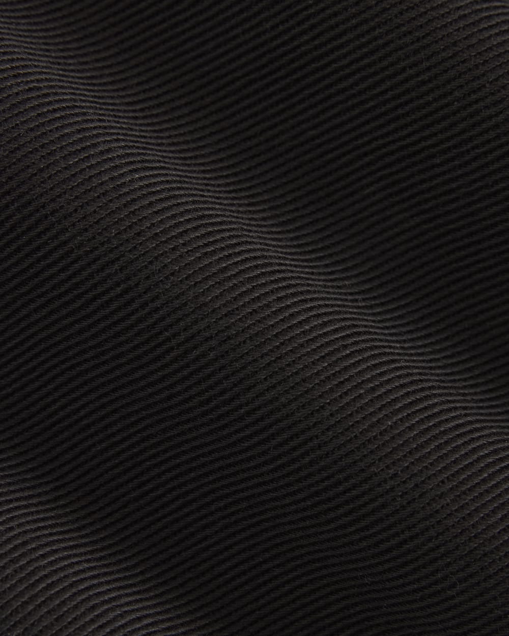 Twill Terry Jacquard Crew Sweatshirt | Black