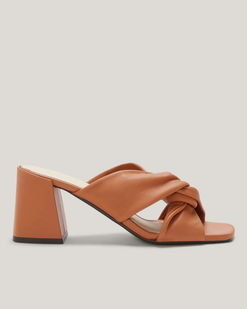 The Day Twist Heel | Desert Tan / Tan Lining