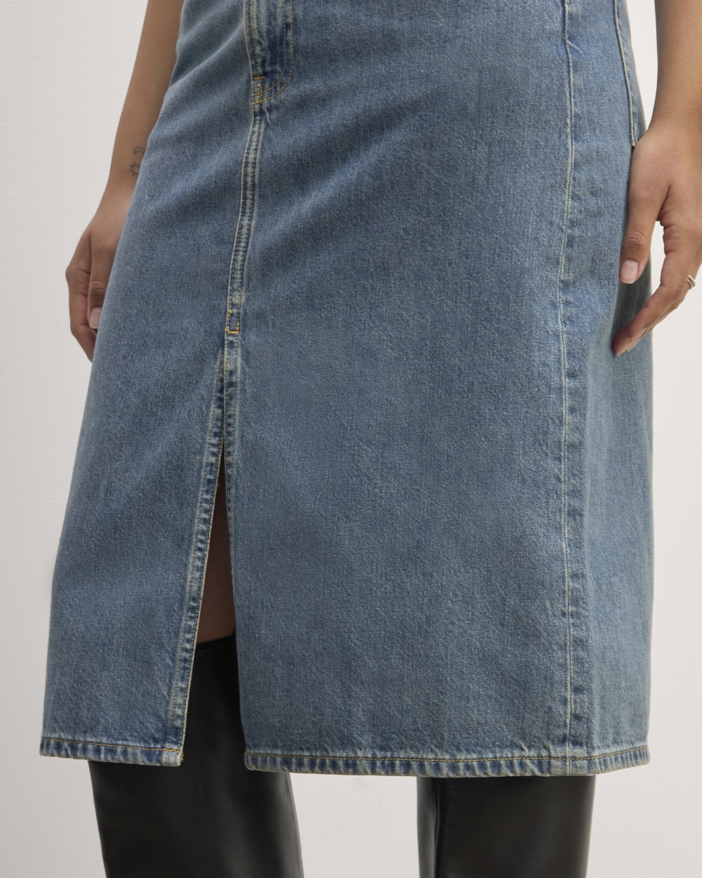 The Mid-Way Skirt | Mid Blue