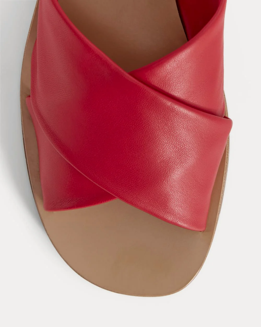 The Day Crossover Sandal | Classic Red
