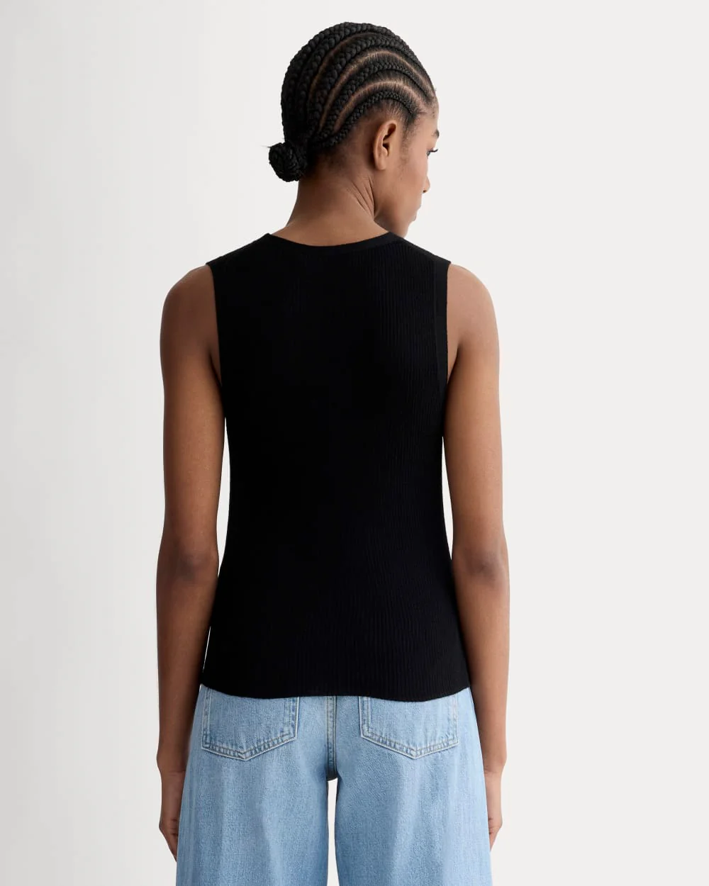 The Tank in Ultrasoft Merino | Black