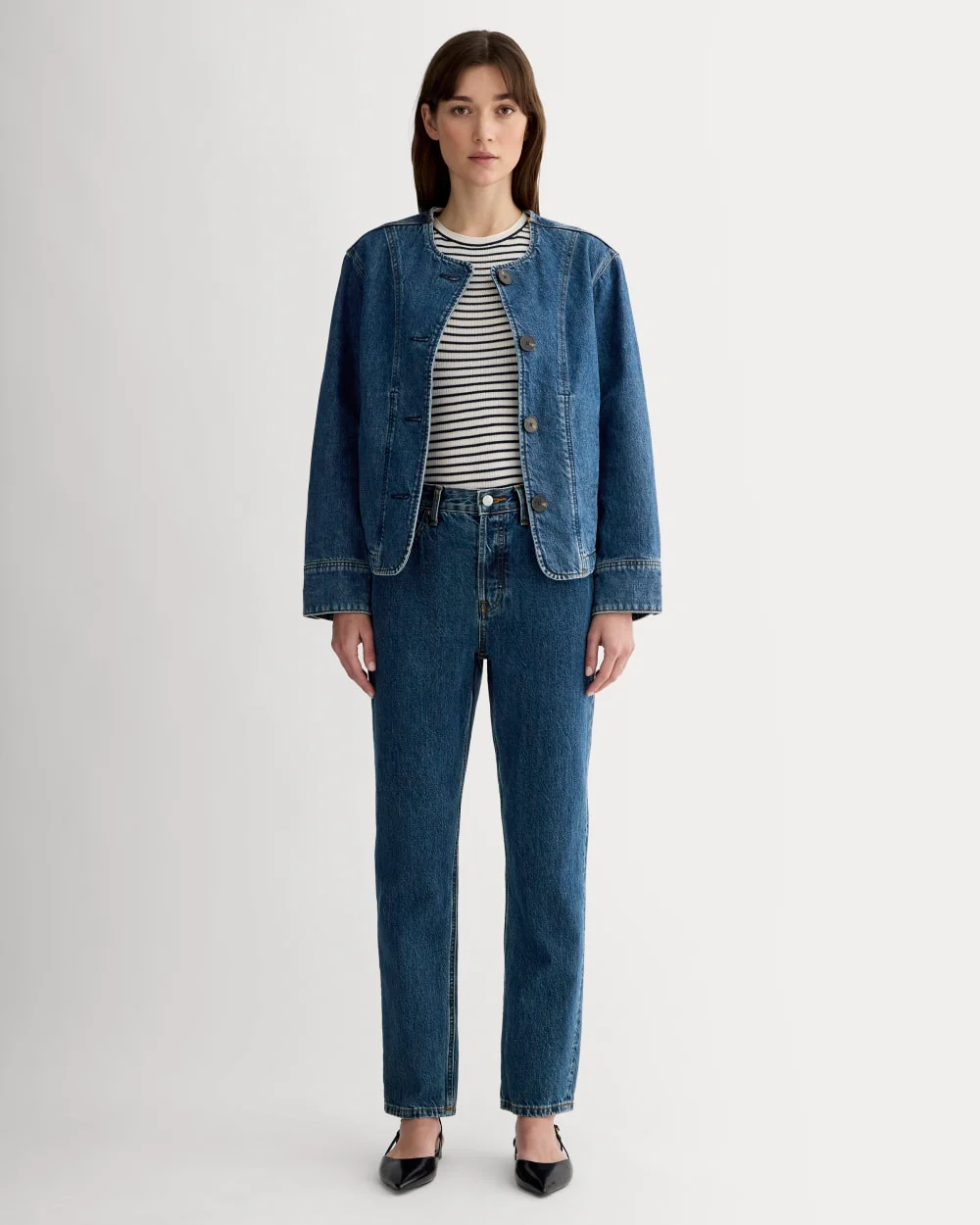 The ’90s Cheeky® Jean | Deep Atlantic | 26.5 Inseam