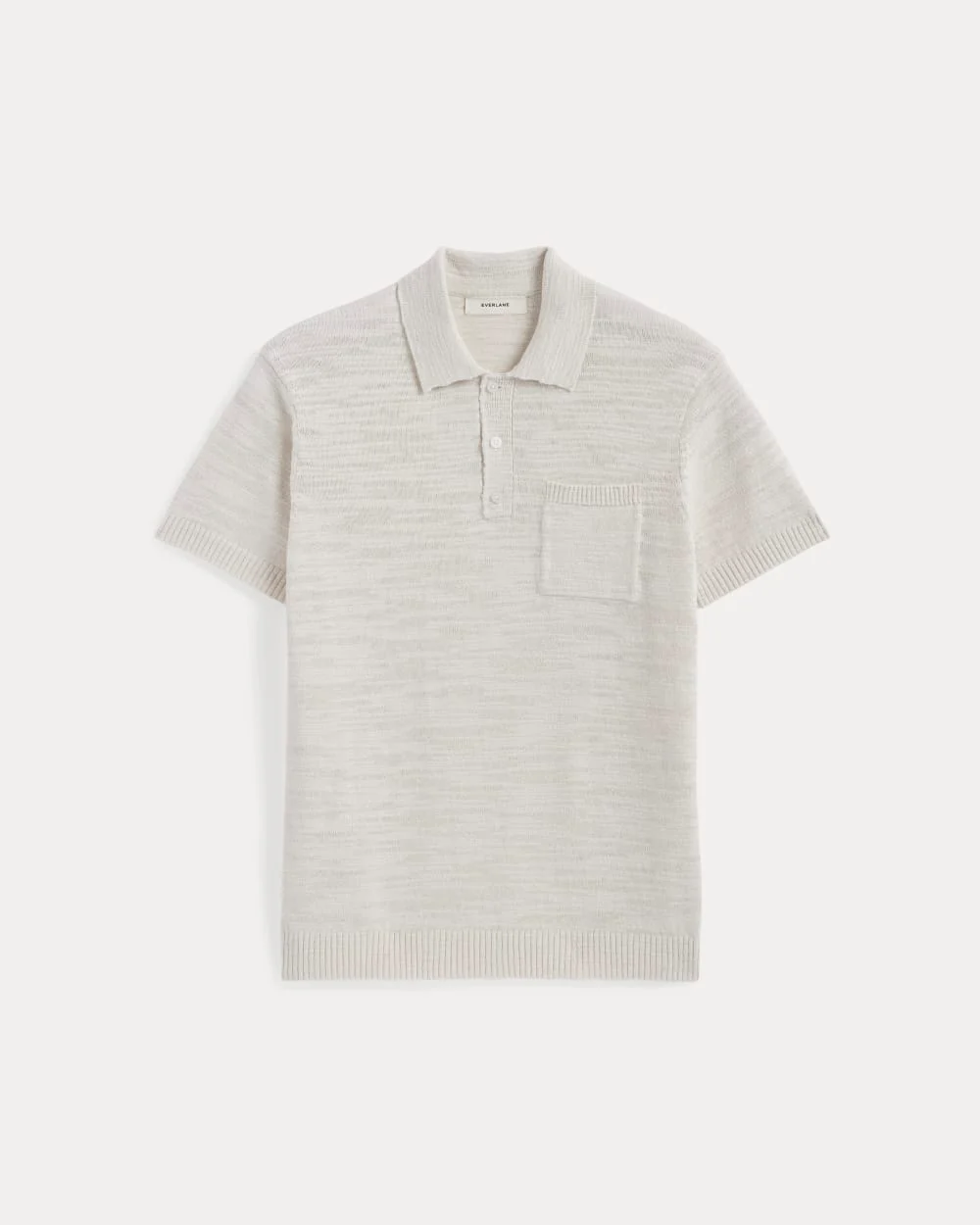 The Cotton Linen Polo | Birch
