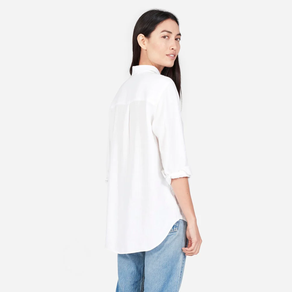 The Must-Have Shirt in Linen | White