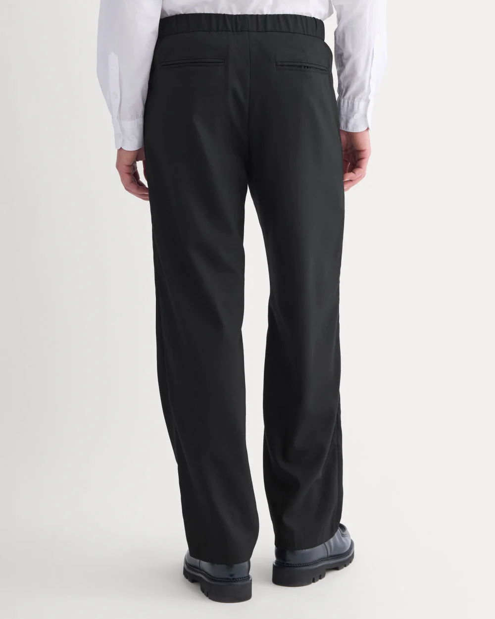 Pleated Trouser in Tailor Twill |  Black