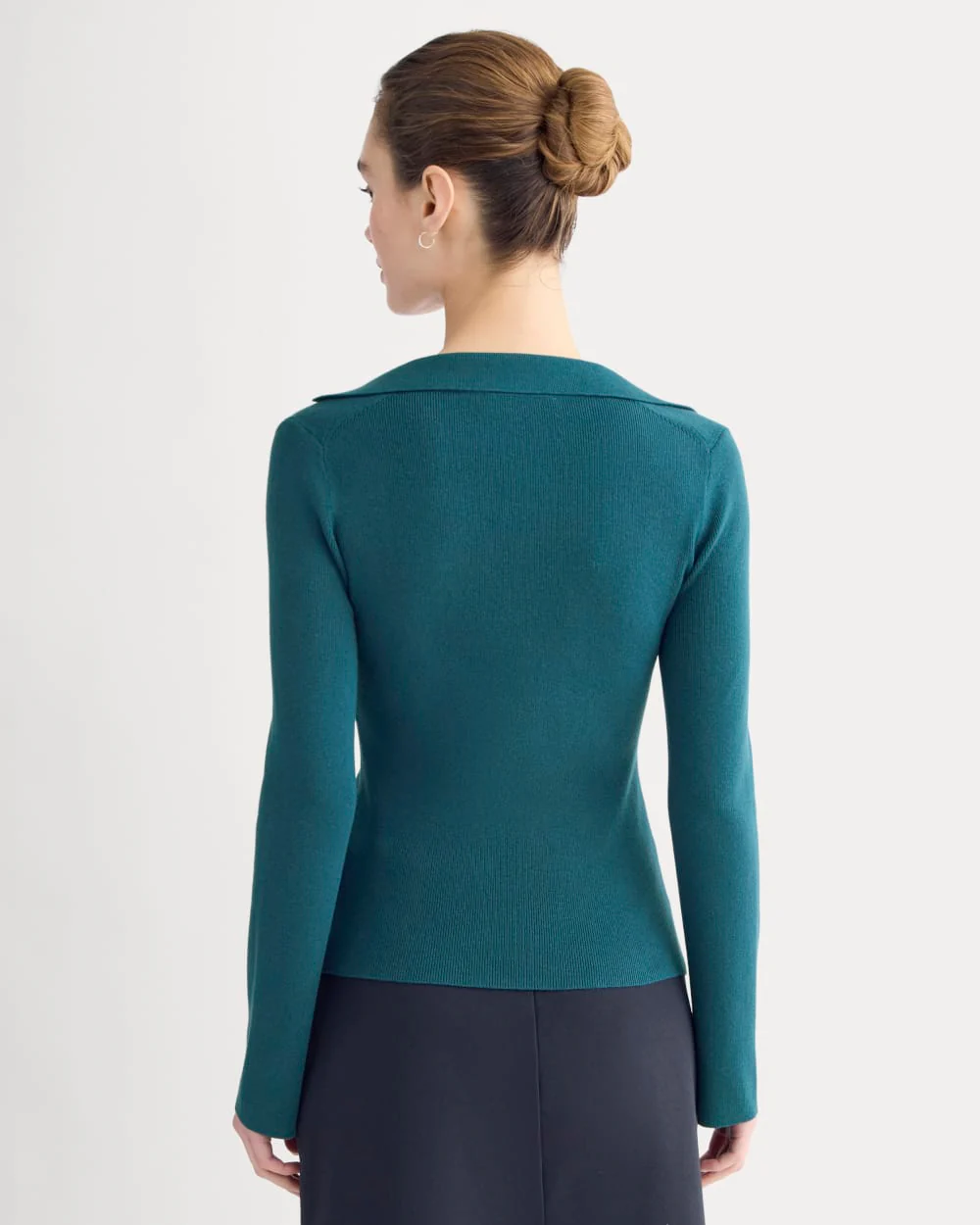 Knit Scoop-Neck Top | Reflecting Pond