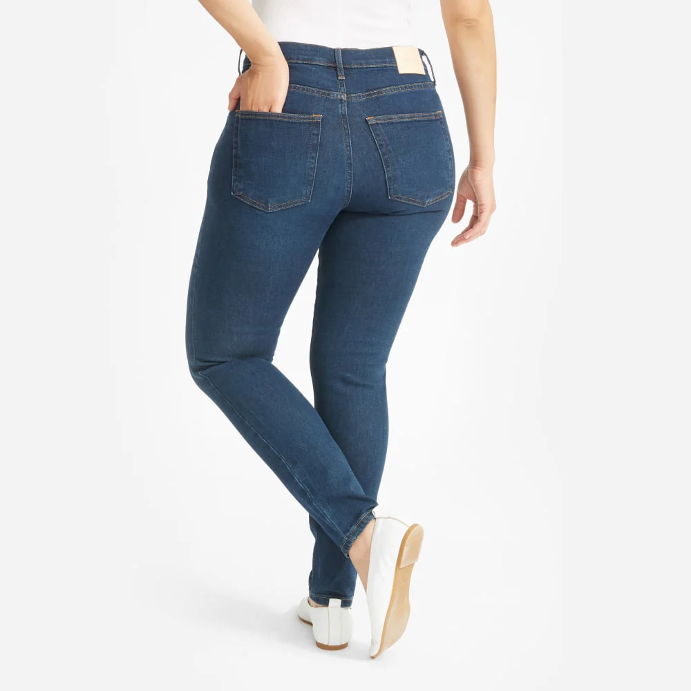 The Authentic Stretch High-Rise Skinny | Dark Blue Wash | 28.5 Inseam