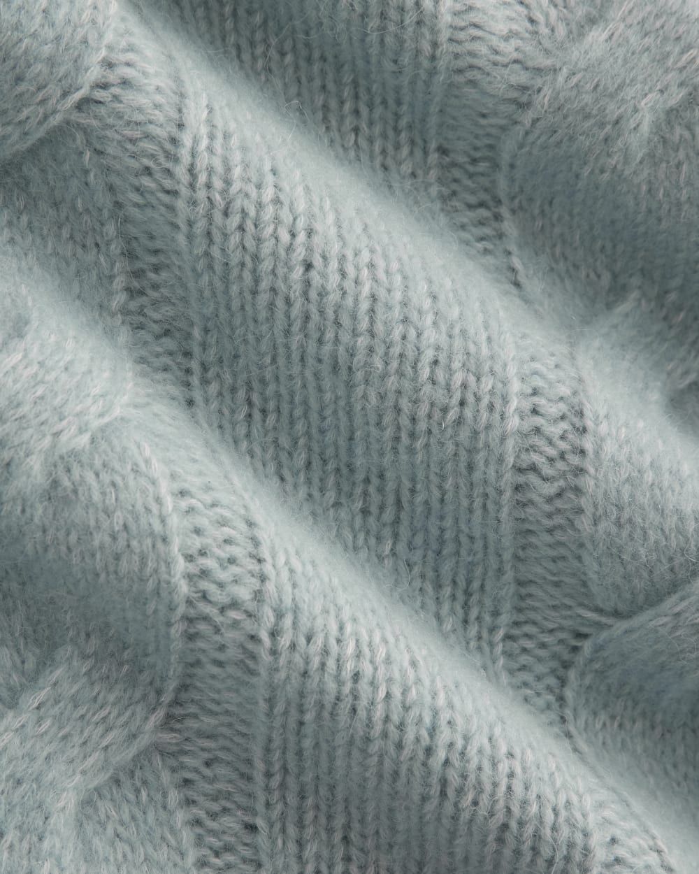 Cloud Cable V-Neck Sweater | Forever Blue