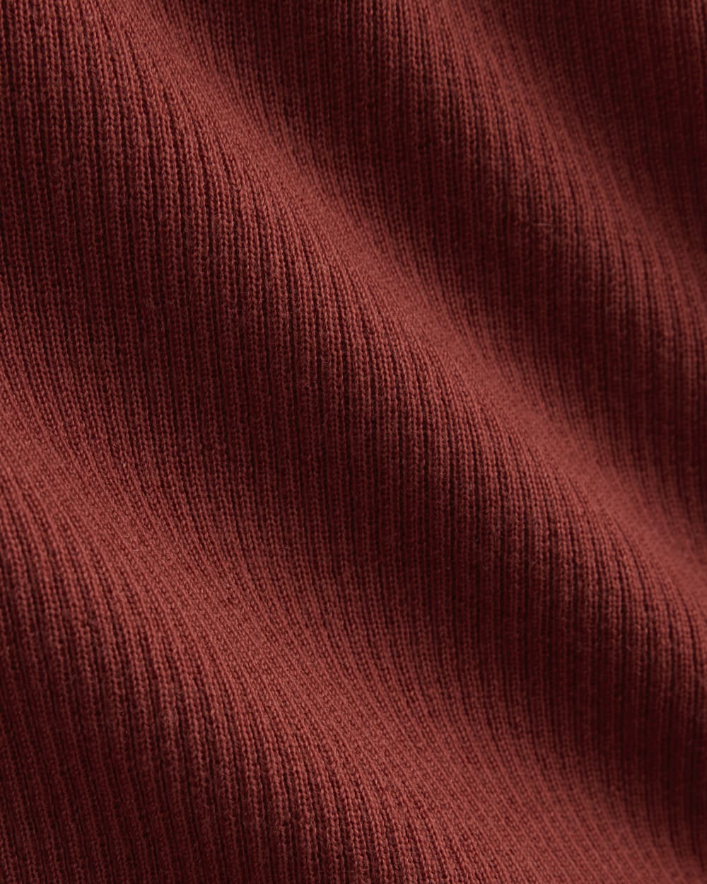 The Cropped Crew Top in Ultrafine Merino | Merlot