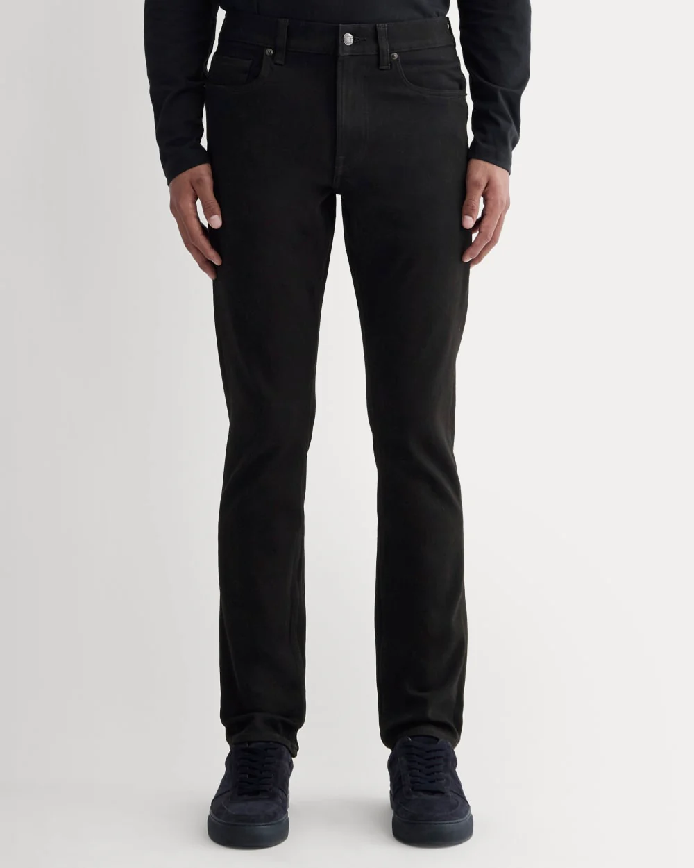 The Slim 4-Way Stretch Organic Jean | Uniform  | Black