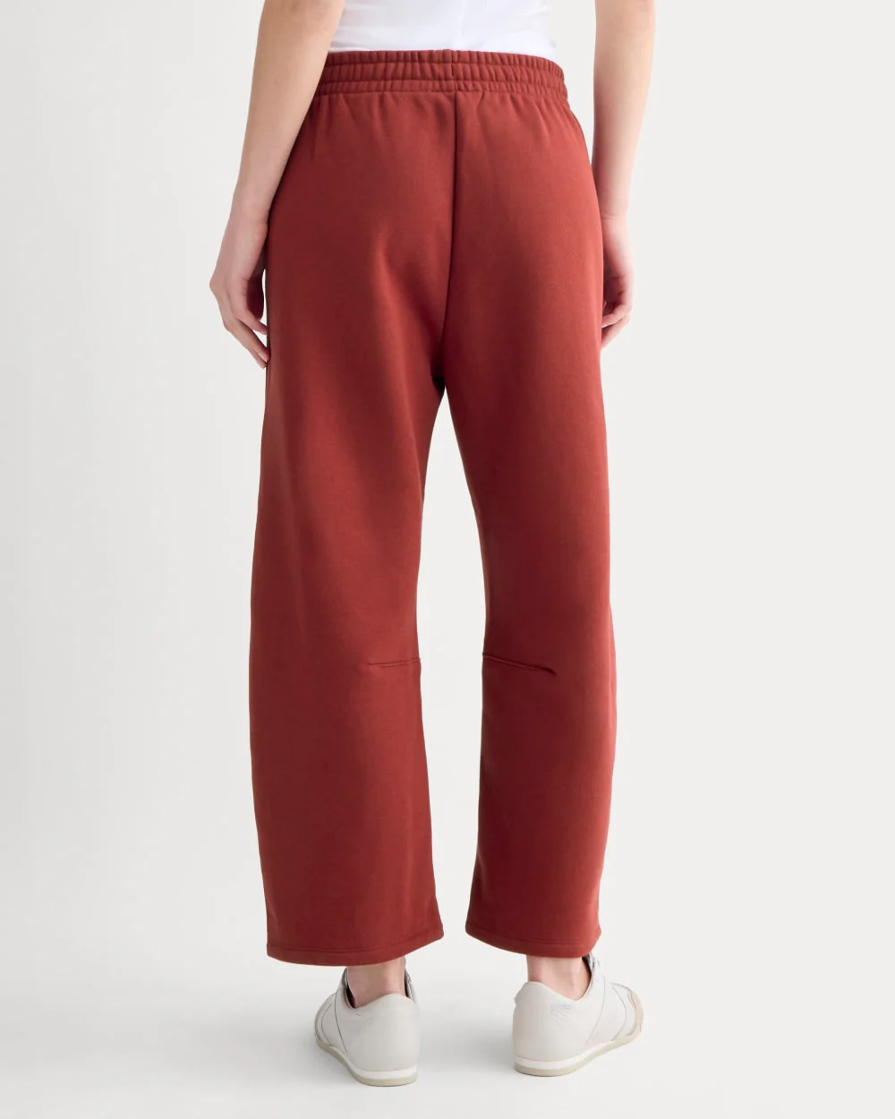 Luxe Fleece Barrel Sweatpant | Merlot