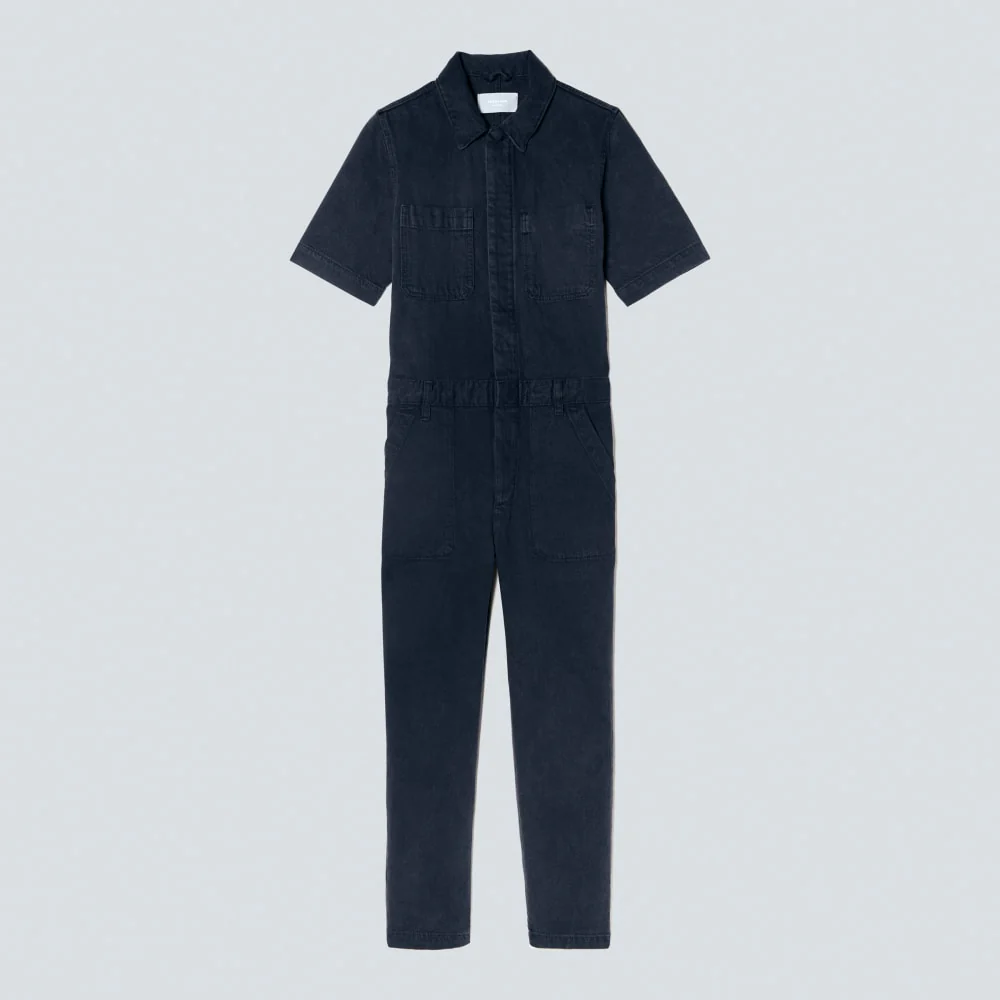 The Supersoft Jean Coverall | Ink Wash