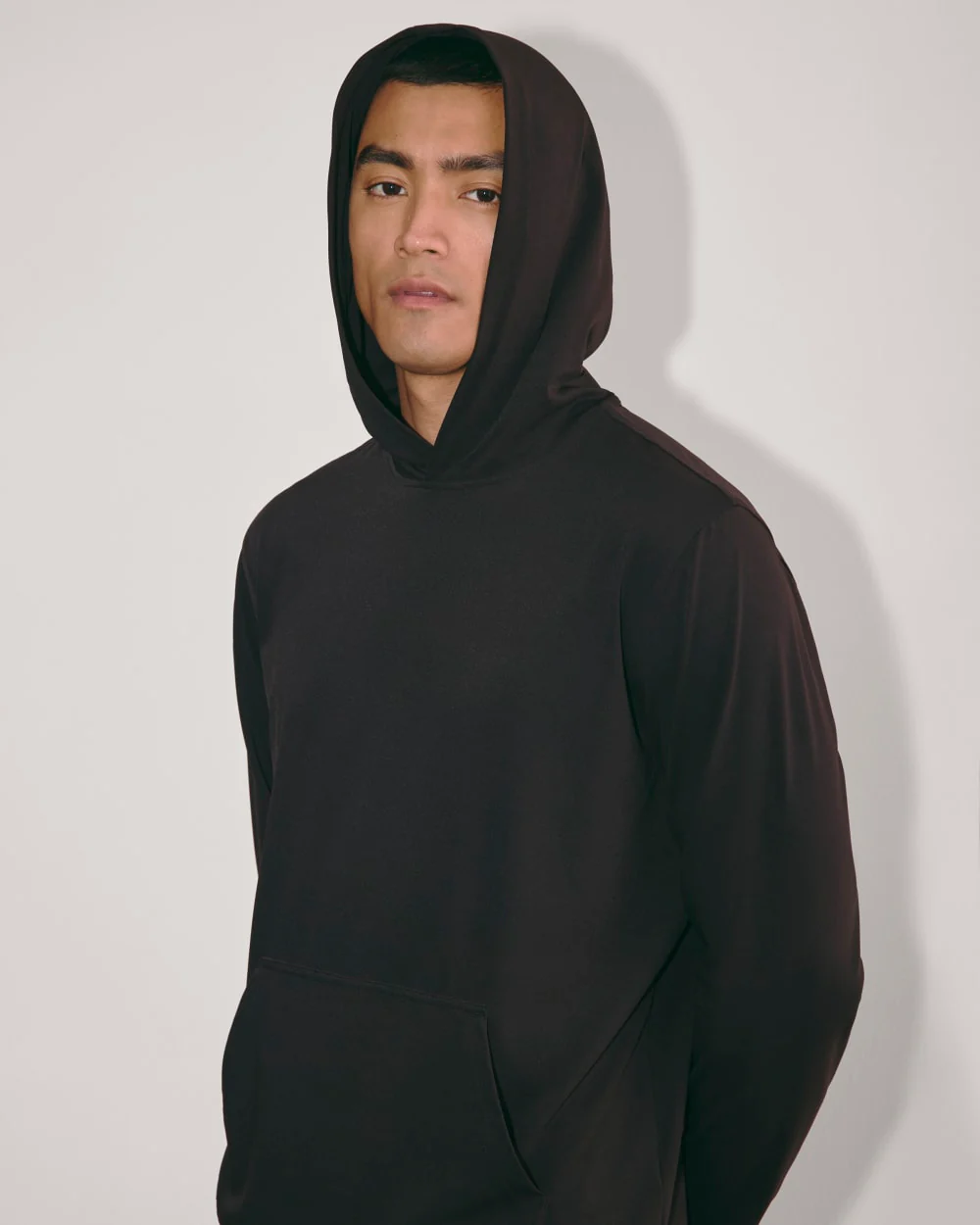 The Off-Duty Tech Hoodie | Black