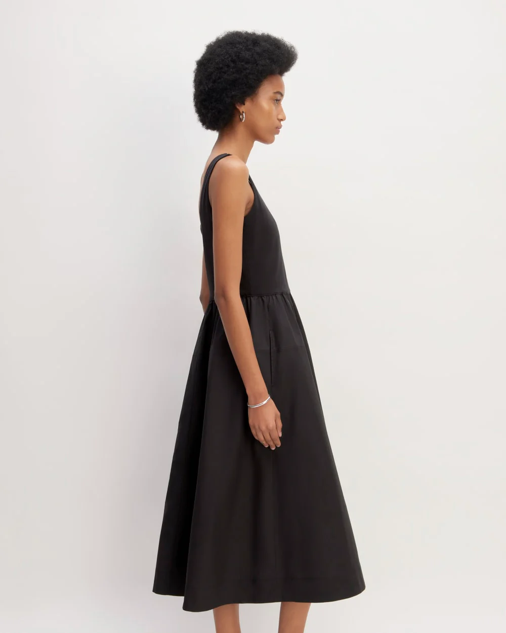 The Supima® Jersey Riviera Dress | Black