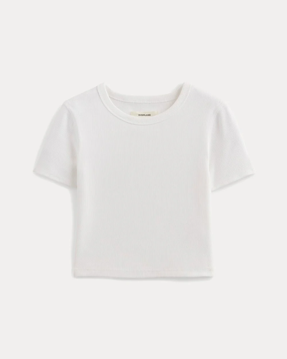 The ’90s Rib Tee | White